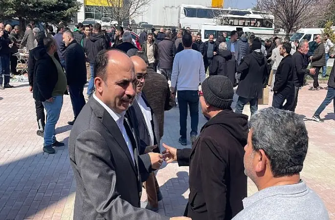 Başkan Altay 3. Organize Sanayi Camii'nde Vatandaşlarla Bir Araya Geldi