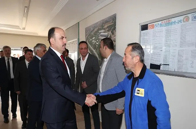 Başkan Altay Merkez İçme Suyu Arıtma Tesisleri'nde İncelemelerde Bulundu