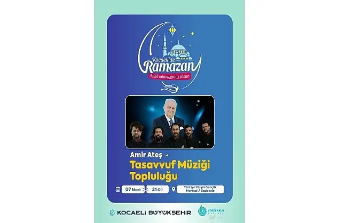 Büyükşehir, Amir Ateş'i Kocaelililer ile buluşturacak