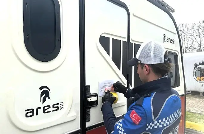 Büyükşehir'den karavanlara 1 Nisan uyarısı