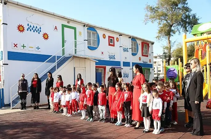Didim Belediyesi Deniz Yıldızları Kreşi Öğrencilerinden 12 Mart'a Anlamlı Etkinlik
