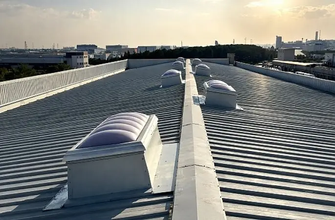 Form Endüstri Tesisleri, Treks Mühendislik'in   Yangın Güvenliğini Lamilux F100W ile Güçlendirdi