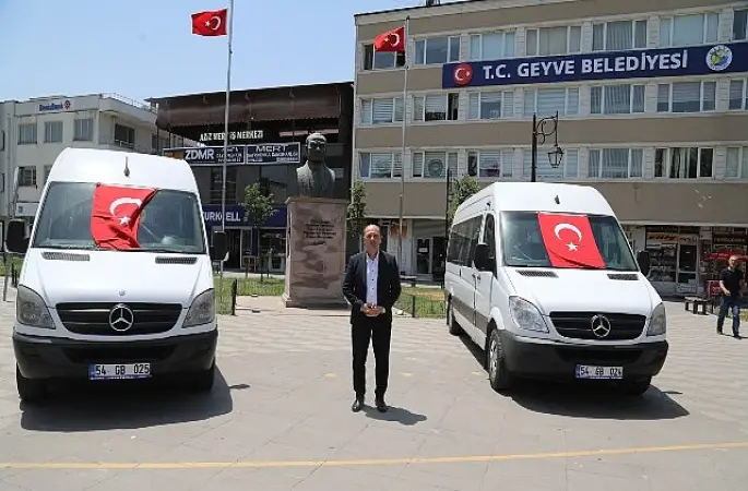 Geyve Belediyesi'nden Araç Filosuna Güçlü Katkı: Son 1,5 Yılda Yaklaşık 18 Milyon TL'lik Yeni Araç