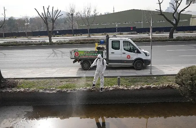Keçiören'de Larva Mücadelesi ve Bordo Bulamacı Uygulamaları Aralıksız Devam Ediyor