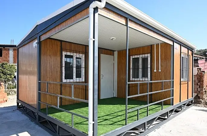 Manisa Büyükşehir'den Mağdur Aileye Yeni Yaşam Alanı