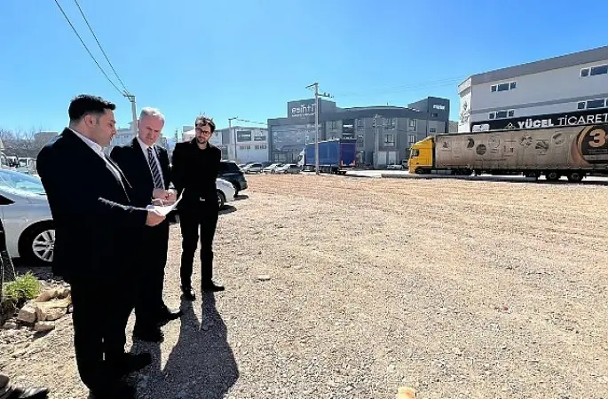 Sanayi Bölgesinde Otopark Alanları Artıyor
