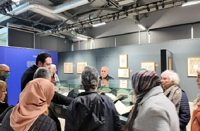 Saygınlar'dan Mukaddes Emanetler Sergisi'ne ziyaret