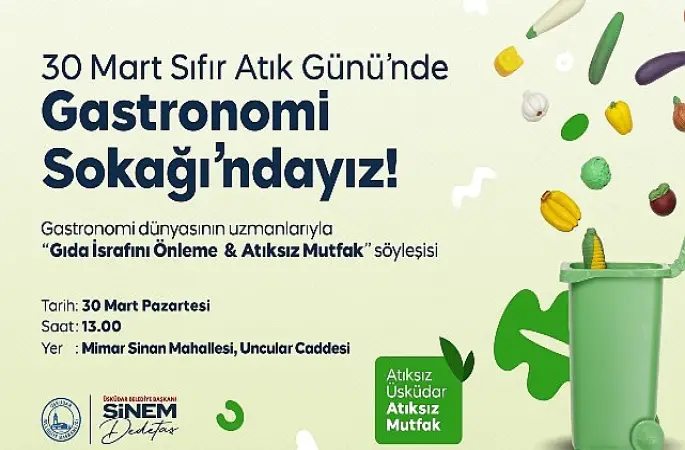 Üsküdar Belediyesi'nden Sıfır Atık Günü'ne Özel Anlamlı Proje: 'Atıksız Üsküdar, Atıksız Mutfak'